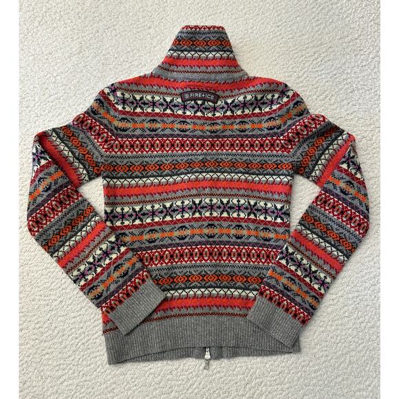 Bogner Fire + Ice Fair Isle Sweater Jacket Size XS - Picture 7 of 7